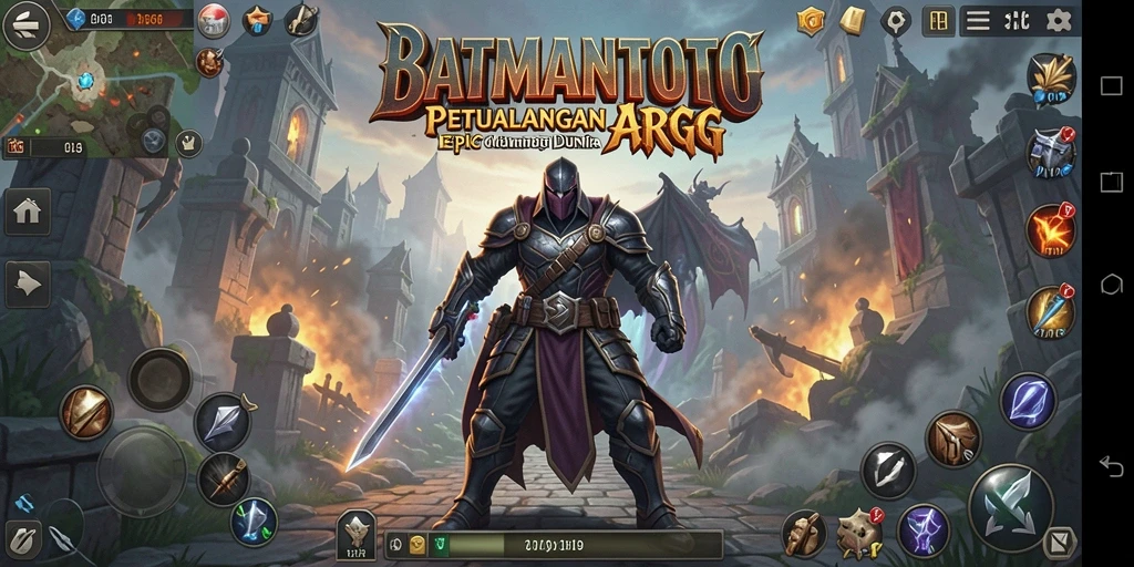 Gameplay menarik yang menunjukkan aksi pertarungan di dunia ARPG.