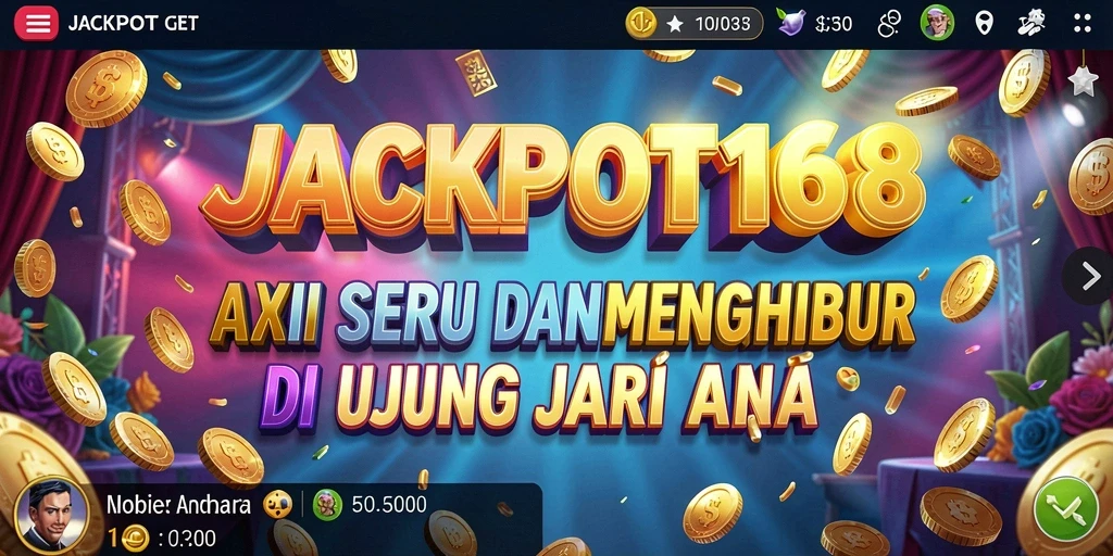 Tampilan seru gameplay JACKPOT168 dengan pertarungan aksi yang dinamis.