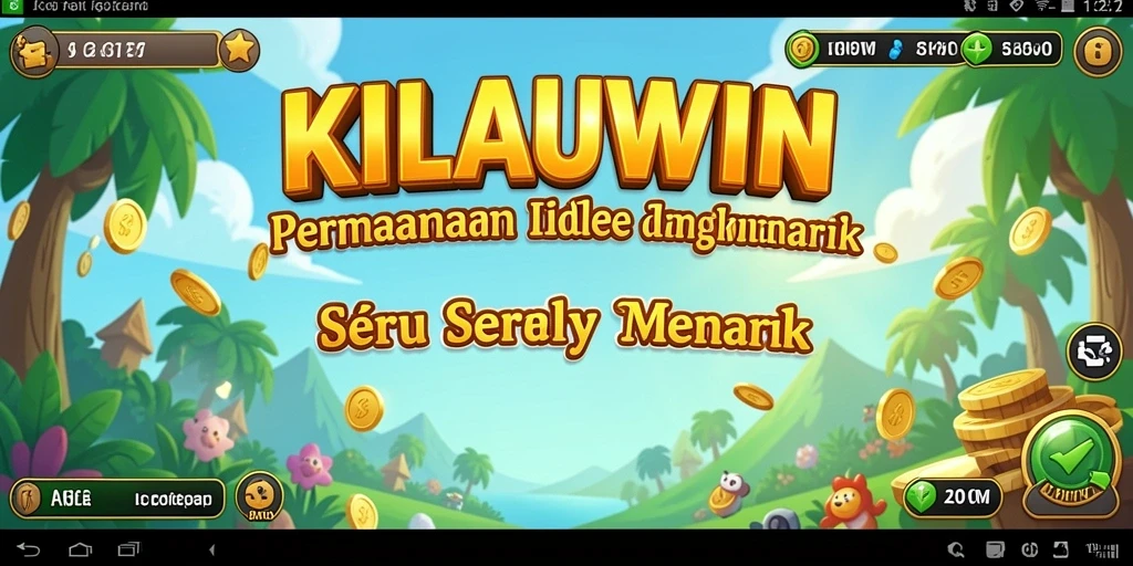 Screenshot gameplay KILAUWIN menampilkan keseruan dan kemudahan bermain Idle.