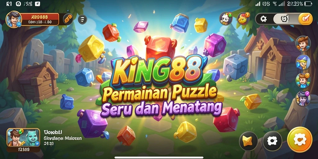 Tampilan gameplay <strong>KING88</strong> yang seru dan penuh tantangan di level yang berbeda.