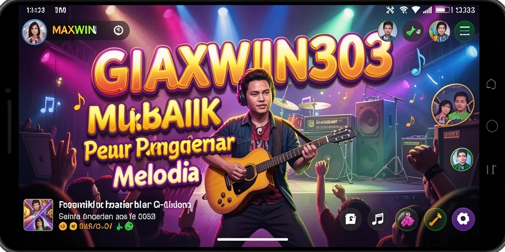 Gameplay interaktif MAXWIN303 dengan berbagai pilihan lagu yang seru.