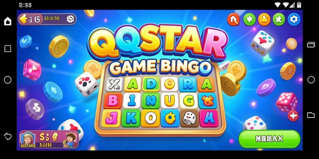 Tampilan gameplay seru dan interaktif di QQSTAR.