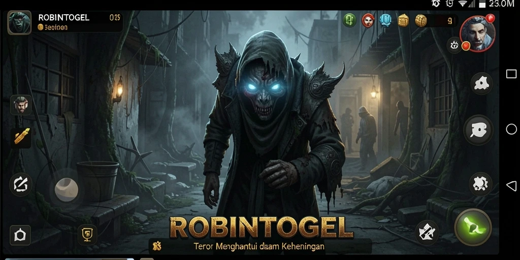 Gameplay menegangkan di dalam kegelapan dengan teror yang menghantui.