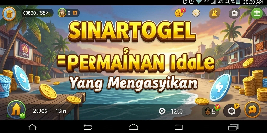 Tampilan gameplay SINARTOGEL yang menarik dan menenangkan.